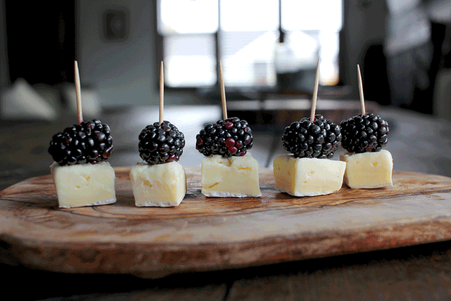 Blackberries & Brie